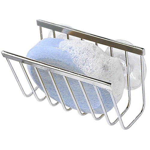 InterDesign 84302EU SinkWorks Seifen- und Schwammhalter, edelstahl - 3