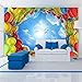 Produktbild YUANLINGWEI Wandbild Tapete 3D Benutzerdefinierte Foto Moderne Wandbild Tapete Für Wohnzimmer Himmel Heißluftballon Umweltfreundlich Für Bettwäsche Zimmer Kinderzimmer,100Cm (H) X 200Cm (W)