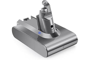 HT TopHinon 21.6V 4000mAh Ersatzakku für Dyson V6 DC58 DC59 DC61 DC62 DC72 DC74 Animal SV03 SV04 SV05 SV06 SV07 SV09 595 650 770 880 vtc4 Handstaubsauger