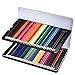 Price comparison product image Colouring Pencils Set, Atmoko 72 Coloured Pencils for Adults Pack or Kids, Non-Toxic Oil Based Colouring, Assorted Colors, Pack of 72, Tin Box Package