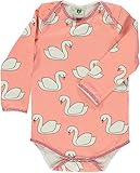 Anti-Pille Symmetrie Vlies Smafolk Langärmeliger Swan Body - Pink - 56 cm - 1-2 Months