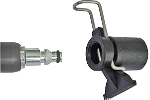 M&M Smartek Adattatore ad alta pressione per tubo spina/convertitore per idropulitrice compatibile a/come Kärcher, Black & Decker, Nilfisk, Stihl G1/4" o con M22 IG (opzione D per Nilfisk)