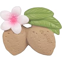 Massaggiagengive In Gomma Naturale Per Neonati - Clementino The Orange