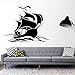Produktbild Kunst Design billige Dekoration Vinyl Segelboot Wandaufkleber abnehmbare PVC Haus Dekor Cartoon Schiff Aufkleber im Shop oder Schlafzimmer 58 * 75cm