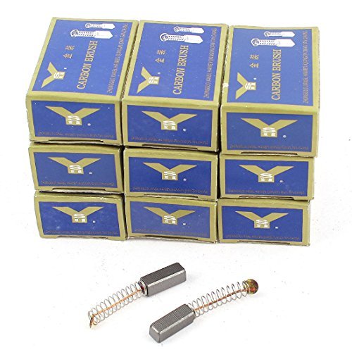 Preisvergleich Produktbild 10 Paare Austauschbare 16mm x 6mm x 6mm Kohlebürsten für Elektrowerkzeuge