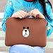 Produktbild Laptoptasche Protektor wasserdicht stoßfest Computer Innentasche Griff Business Computer Business Laptoptasche braun 11,6 Zoll