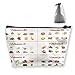 Produktbild Food Table mit verschiedenen Vitaminen Trapez Aufbewahrung Reisetasche Wash Cosmetic Pouch Pencil Holder