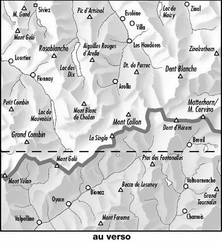 Preisvergleich Produktbild 283 S Arolla, topographische Skitourenkarte 1:50.000, Swisstopo