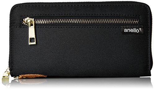 Preisvergleich Produktbild anello (Anero) AT-B0199, Herren-Geldbörse Schwarz Schwarz