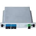 1x4 Fiber Optical PLC Splitter, SC, UPC, Single Mode : Amazon.fr ...