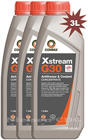 Comma Xstream G30 Antifreeze &amp; Coolant Concentrate COM-XSR1L 3 Litre