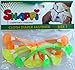 Snappi Cloth Diaper Fasteners - Pack of 5 DAYGLO/NEON (2 Orange, 2 Yellow, 1 Green)