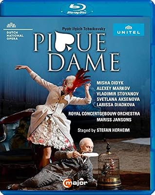 C Major Entertainment Tchaikovski : La Dame de Pique. Didyk, Markov, Stoyanov, Aksenova, Diadkova, Jansons, Herheim. [Blu-Ray] [Import Italien]