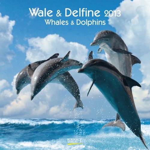 Wale & Delfine 2013 Whales & Dolphins Broschürenkalender