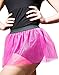 Produktbild Party-Teufel Tütü Röckchen Neon-Pink glänzend 4 lagig Tutu Tüllstoff Gr. S Accessoire Junggesellenabschied