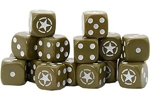 Warlord Games Bolt Action Allied Star D6 Pack (16)