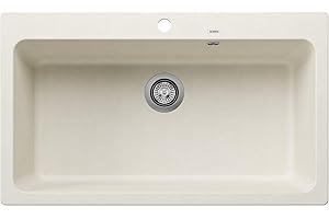 BLANCO NAYA XL 9 SILGRANIT blanc doux, type d'encastrement : encastrement par le haut, sans commande de ventilation, meuble bas de 90 cm, grand volume de bassin pour une utilisation optimale, surface