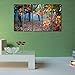 999Store multiple frames wall art panels Sunboard frame Printed Forest like Modern Wall Art Painting - 5 Frames (148 X 76 Cms) RS.1599.00