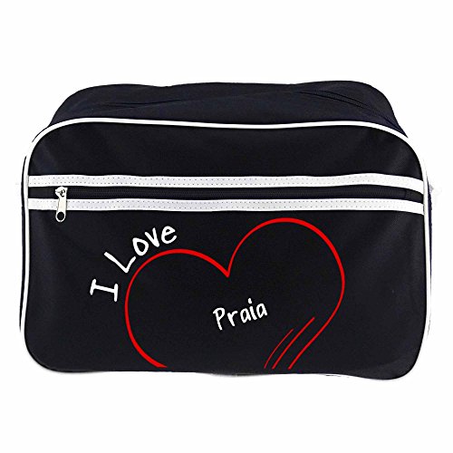 Preisvergleich Produktbild Retrotasche Modern I Love Praia schwarz