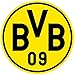 Produktbild Essbarer Torten-Muffinaufleger BVB 09 / 16 Stück 4 cm Ø / Erhältlich ab 01.10.2019 JETZT RESERVIEREN MÖGLICH