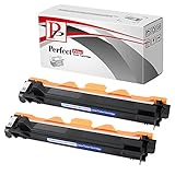 PerfectPrint Compatibile Tonico Cartuccia Sostituire Per Brother DCP-1510 1512 1610W 1612W HL-1110 1112 1210W MFC-1810 1910W TN-1050 (Nero, 2 -Pack)