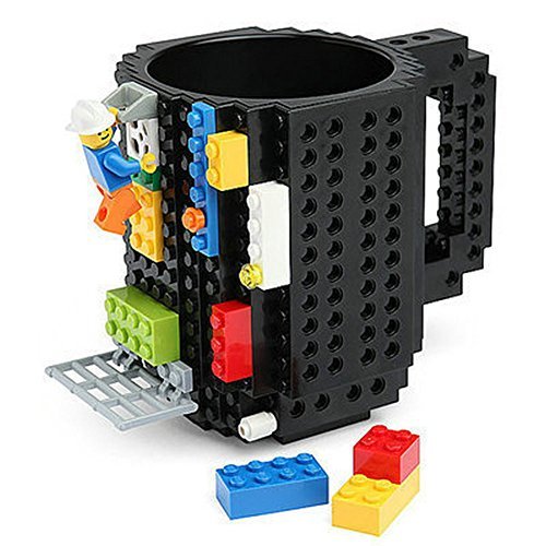 Upscaled Lego Mug Warehouse of Weird