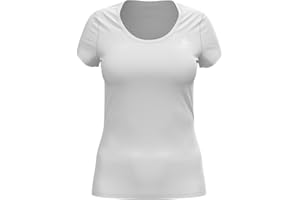 Odlo Unterhemd Damen Kurzarm Active F-Dry Light I Funktionsshirt I Funktionsunterwäsche Kurzarm Sportunterhemd I Damen