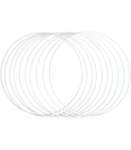 Glorex 6 1294 230 Metal Ring For Crafts With Diameter Approx. 40 Cm