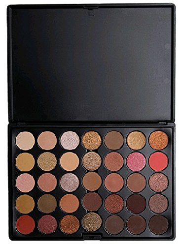 Crown Brushes 35 Colour Rose Gold Eye Shadow Make-up Palette