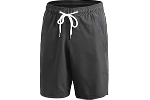 Yuerlian Men's Sports Shorts, Quick Dry Running Workout Shorts for Men, Classic Fit Summer Short with Pockets