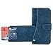 Armor Flip Cover for Apple iPhone 6 Slide Out Wallet Pouch Leather Case All In-One Wallet Case with Credit Card ID Holder Money Pocket Heavy Duty Protective Cover (BLUE) RS.999.00