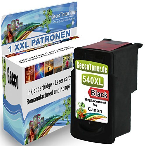 Alaskaprint Kompatible Tintenpatrone Als Ersatz für Canon PG-540 XL (Schwarz)