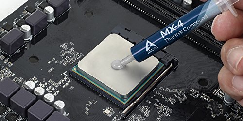 Arctic MX-4     Compuesto t  rmico de micropart  culas de carbono  pasta t  rmica para cualquier ventilador de CPU - 4 gramos