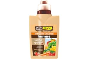 Flower - Fertilizante Universal Humus Huerto Urbano 500ml | Enmienda Orgánica Líquida | Estimula Desarrollo Vegetal | Incrementa Retención Nutrientes, No aplica color, 10x6.2x19 cm, Abono líquido