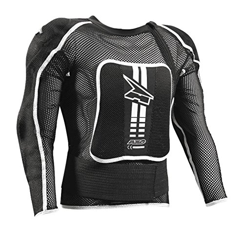 AXO Super Enduro Peto de protección, Hombre, Negro, L/XL