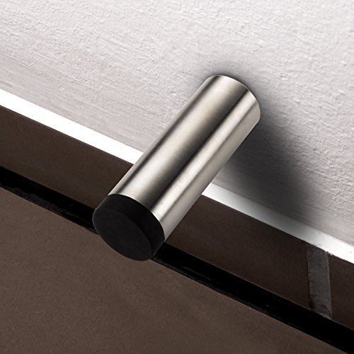 SO-TECH® Türstopper TOPPER echt Edelstahl Ø 30 mm Wandabstand 90 mm Wandtürstopper - 4