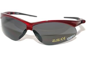 COBRA TACTICAL SOLUTIONS Cobra, Occhiali Tattici per Softair, Anti-Appannamento e AntiGraffio, Occhiali protettivi da Lavoro e balistici, con Montatura, Occhiali e Gambe Non Regolabili