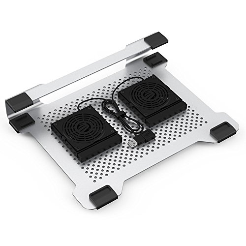 Orico Aluminium Laptop Kühler Stand mit 2 abnehmbare Lüfter – Passend für Laptops Größe 11 – 15 Zoll (NA15-SV) - 3