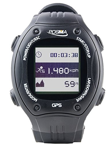 Posma W2 Reloj Deportivo para correr con navegación GPS, Antena de 2,4 GHz + Comunicación
