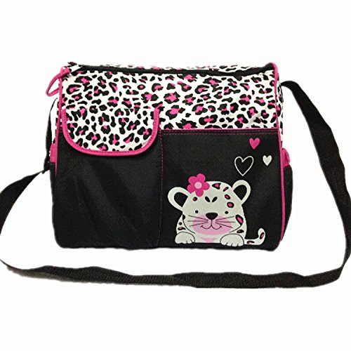BuyHere Multifunction Nappy Backpacks, Pink Tiger