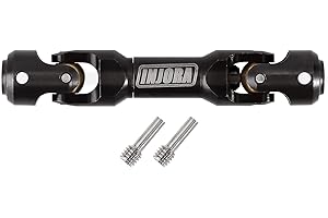 INJORA RC Antriebswelle Stahl Heavy Duty für 1/10 RC Car Crawler Axial SCX10 90046 AXI03007 TRX4 Redcat Gen8(68-86mm)