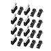 Produktbild sourcingmap 20Pcs AC250/125V 3A 3P Wechselschalter 18mm Hebel Mikro Schalter Schwarz KW12-2