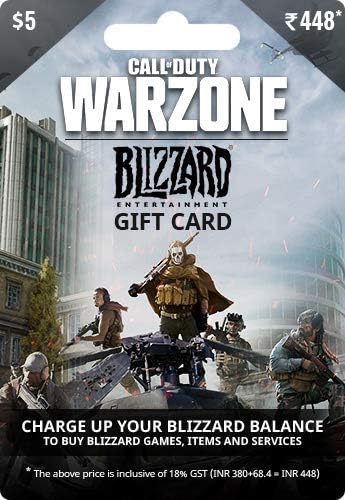 USD $5 Call of Duty Warzone Gift Card (Digital Code- Email Delivery within 2 hours)