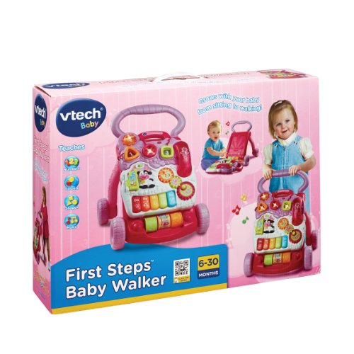 VTech Baby First Steps Baby Walker (Pink)