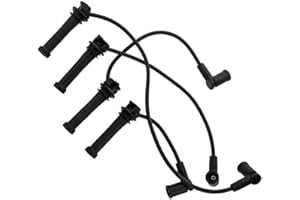 ATEC Germany 4x Cables de encendido) Compatible con MAZDA 6 Hatchback (GG), 6 Station Wagon (GY), 6 Sedán (GG)
