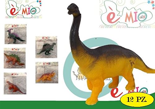 Eol Distribuzione- Dinosauri Giocattolo, Colore Assortiti, 4878