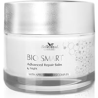 Belle Azul - BIO SMART 50ml Crema de noche Bálsamo Reparador Nutrición intensa & Cuidado anti-edad ✔vegano ✔sin parabenos ✔sin ftalatos ✔no testado en animales