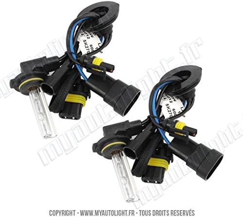 2 x Replacement for HIR2 9012 – 5000 K 35 W HID Xenon Kit