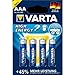 Produktbild VARTA GERÄTE BATTERIE -156.01.68 - AAA Micro - 1,5 Volt - 4ER BLISTER