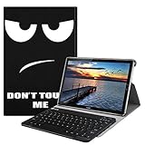 Speziell entworfen für Huawei MediaPad M5 27,43 cm (10,8 Zoll) 2018 Modell Tablet-PC. Eingebauter Magnet stützt Auto Sleep/Wake Funktion.( Auto Sleep/Wake funktioniert NUR wenn die Tastatur abgenommen wird)